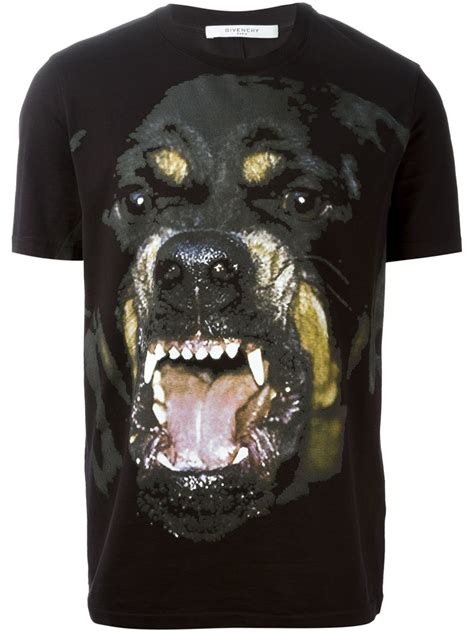 givenchy t shirt rottweiler|Givenchy hdg t shirt.